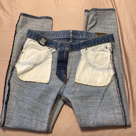 MENS Express Slim Fit Jeans - Picture 7 of 9